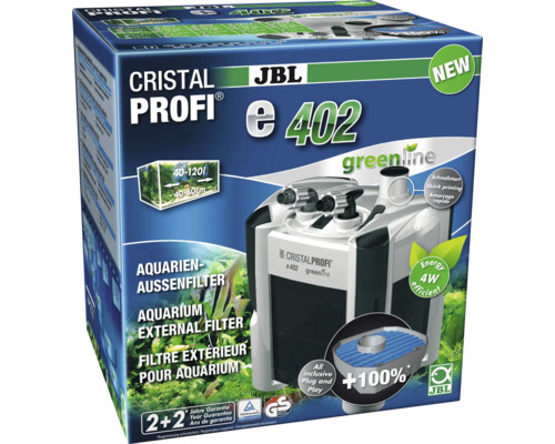 Vonkajší filter do akvária JBL CristalProfi e402 Greenline 40-120 l