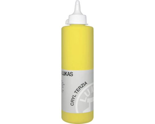 Akrylová farba primárna žltá LUKAS 500 ml