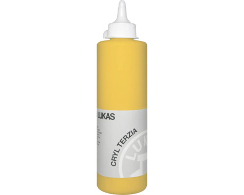 Akrylová farba indiánska žltá LUKAS 500 ml