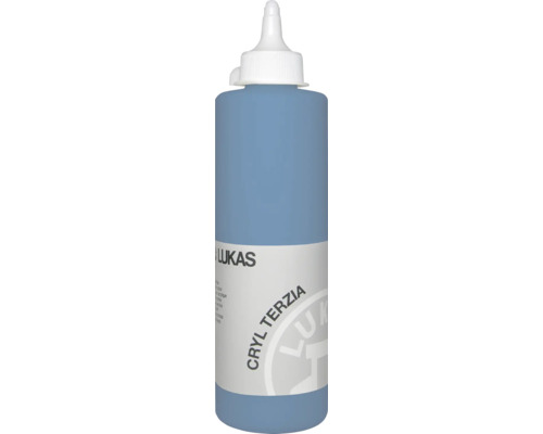 Akrylová farba blankytná modrá LUKAS 500 ml