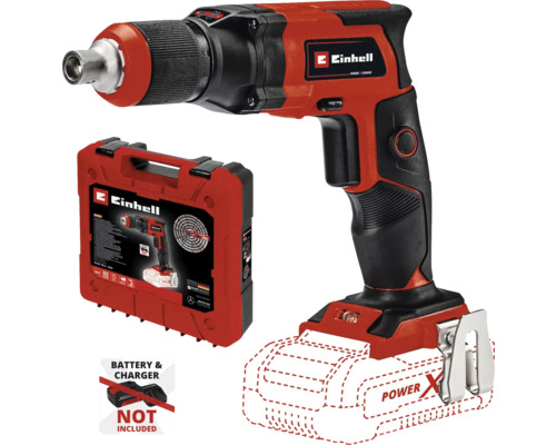 Skrutkovač na sadrokartón Einhell s prepravným kufríkom, bez akumulátora a nabíjačky