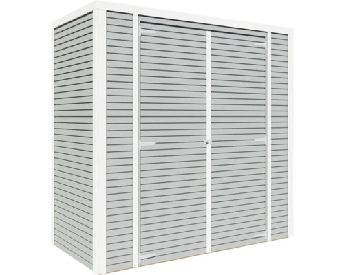 Záhradná skriňa s dvojkrídlovými dverami