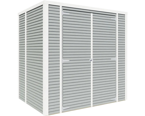 Záhradná skriňa s dvojkrídlovými dverami