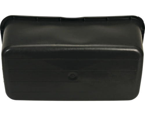 Čierna plastová nádoba na maltu