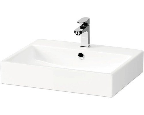 Keramické umývadlo s batériou do kúpeľne