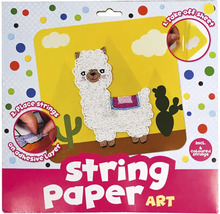 Kreatívna súprava String Paper Art s motívom lamy