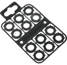 Sada tesnení v čiernom plastovom obale pre sanitárne použitie