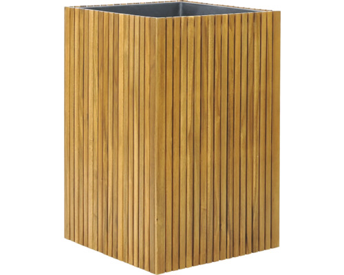 Kvetináč drevený akustický panel 44,5 x 44,5 x 70 cm