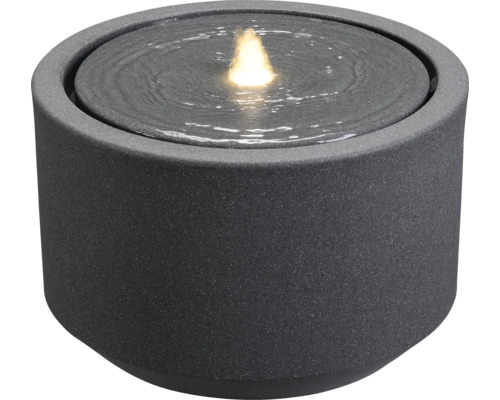 Dekoratívna izbová fontána s vodnou hrou a osvetlením