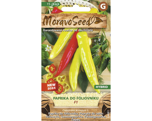 Balenie semien papriky na pestovanie v skleníku