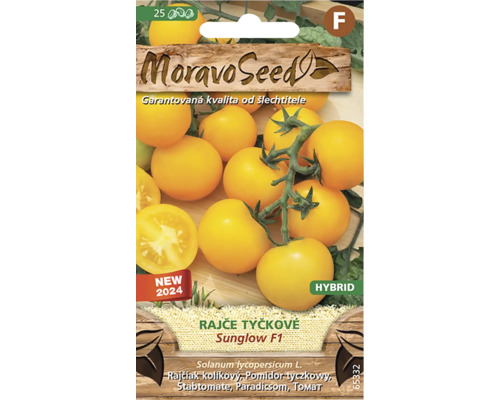 Paradajka tyčková SUNGLOW F1 - hybrid MoravoSeed Balenie semien paradajok Moravo Seed Sunglow F1