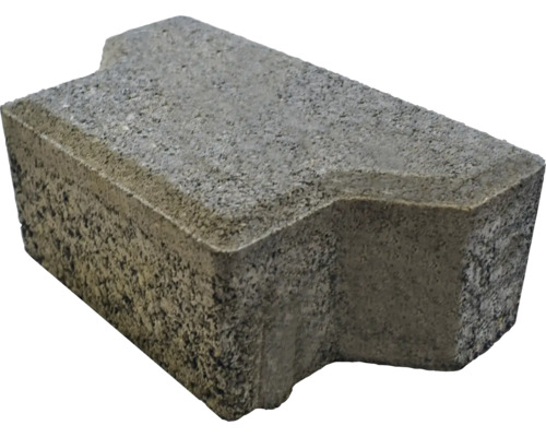 Zámková dlažba Háčko polovičný prvok 16,5 x 10 x 6 cm sivá Zámková dlažba Háčko polovičný prvok 16,5 x 10 x 6 cm sivá
