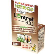 Lontrel 300 herbicíd na ničenie dvojklíčnolistových burín v trávnikoch a gladiolách, 8 ml balenie