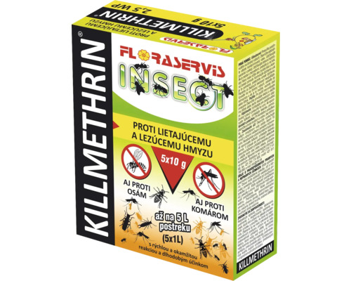 KILLMETHRIN 2_5WP proti hmyzu biocíd