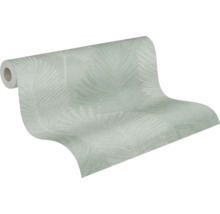 Rolka papierovej tapety s listovým vzorom