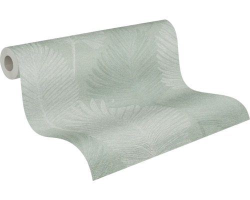Rolka papierovej tapety s listovým vzorom