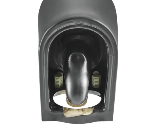 Detail odtokovej rúrky toalety s filtrami