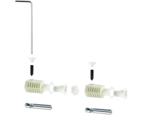 Sadrokartónová hmoždinka Fischer DuoBlade so skrutkou a imbusovým kľúčom