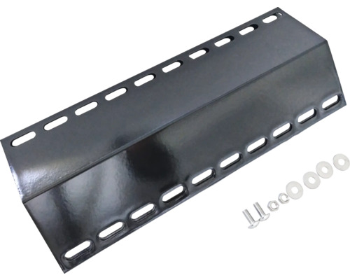 Kovový rozdeľovač plameňa grilu s upevňovacím materiálom