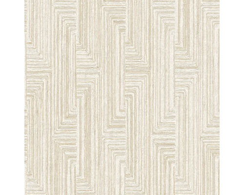 Vliesová tapeta SA524012 Santa Fe béžová 0,53 x 10 m Tapeta s geometrickým vzorom z čiar
