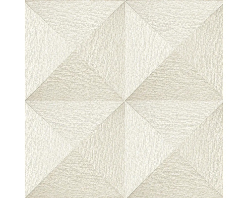 Vliesová tapeta SA524101 Santa Fe béžová, krémová 0,53 x 10 m Tapeta s geometrickým kosoštvorcovým vzorom na dekoráciu stien