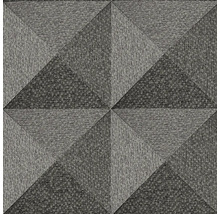 Textilná tapeta s geometrickým trojuholníkovým vzorom