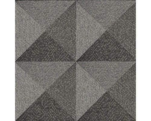 Vliesová tapeta SA524104 Santa Fe hnedá, čierna 0,53 x 10 m Textilná tapeta s geometrickým trojuholníkovým vzorom
