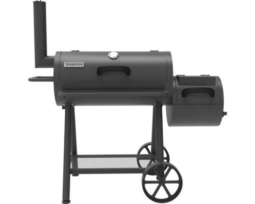 Logo Tenneker na grile na drevené uhlie s funkciou údenia