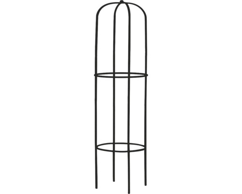 Obelisk MARICA 90 x 25 cm čierna metalíza