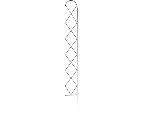 Mriežka na rastliny CHRIS 150 x 15 cm čierna metalíza