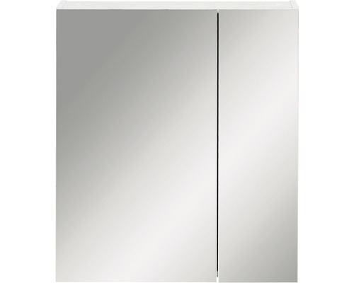 Zrkadlová skrinka s dvomi dvierkami do kúpeľne