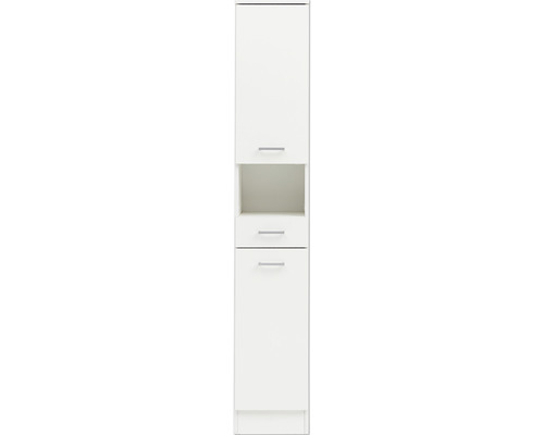 Kúpeľňová skrinka vysoká Möbelpartner Lorenz biela 30,3 x 181,7 x 32 cm