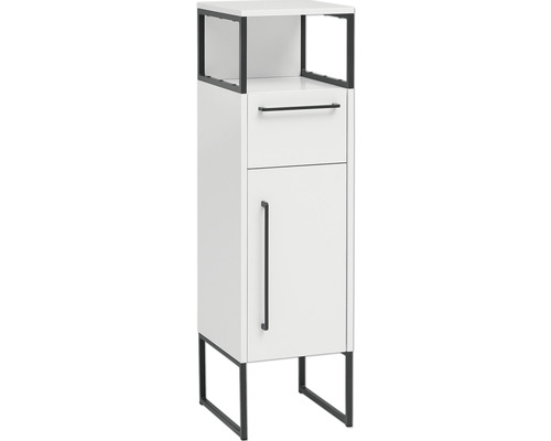 Nočný stolík so zásuvkou a dverami