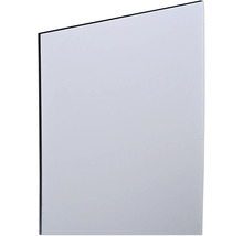 Biele dvere s čiernym rámom