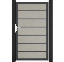 Záhradná bránka s priečkami a kľučkou