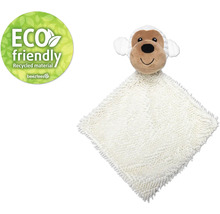 Plyšová hračka s príveskom z recyklovaného materiálu
