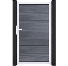 Záhradná bránka s kľučkou a vodorovnými doskami