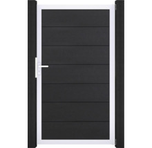 Záhradná bránka s rámom a držadlom