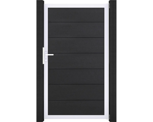 Záhradná bránka s rámom a držadlom