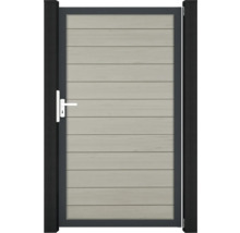 Drevená záhradná bránka s držadlom