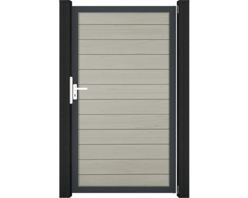 Drevená záhradná bránka s držadlom