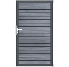 Hliníková záhradná bránka s vodorovnými lamelami