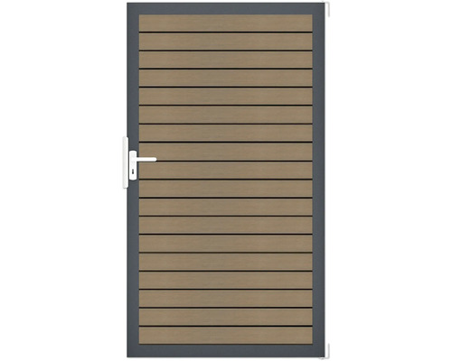 Drevená záhradná bránka s kľučkou