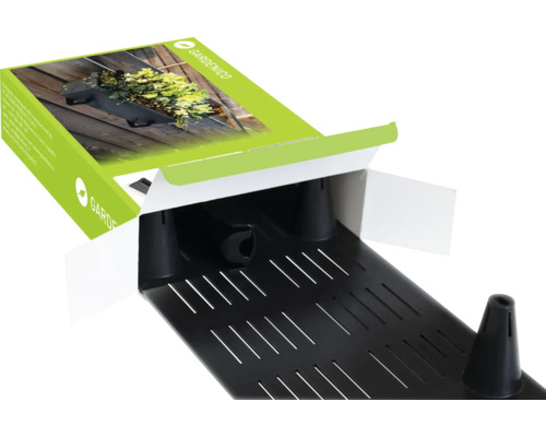 Otvorené balenie balkónového kvetináča