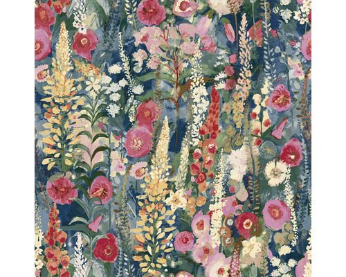 Kvetinová tapeta s kvetinovým vzorom