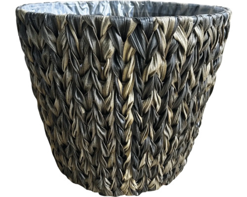 Kôš polyratanový Lafiora Wicker Ø 35 x 30 cm hnedý