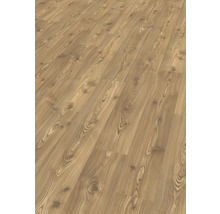 Detail laminátovej podlahy s dreveným vzhľadom