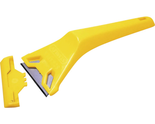 Škrabka na sklo s plastovou rukoväťou a chráničom čepele