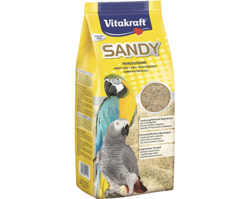 Vitakraft Sandy Piesok pre papagáje na podporu trávenia
