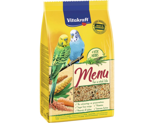 Balenie krmiva pre andulky od spoločnosti Vitakraft